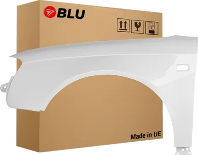 Produktbild von BLU Kotflügel Passend für Audi A4 B7 LY9C Links Weiss IbisWeiss | 2004-2008 | Vorderseite Vorne | Lackiert | Einbaufertig