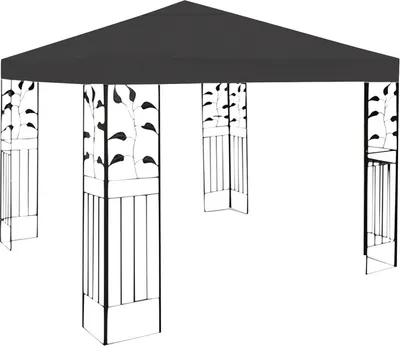 Image de SWANEW Toit de pavillon de remplacement 3x3M Bâche de toit de remplacement Toit de pavillon d'extraction