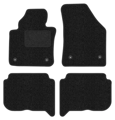 Immagine prodotto di Tappetini in moquette per Volkswagen Touran I 2FL 2010- (monovolume) – set 4 pezzi, antracite, su misura – Wielganizator ANTHRA