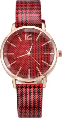 Produktbild von Stylische Uhr Kayra in Rot - Modernes Design für Damen KP33602