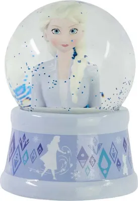 Produktbild von Disney Die Eiskönigin Elsa mini Glaskugel Schneekugel 9 x 7 cm
