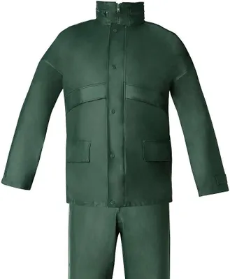 Produktbild von Wasserdichte Regenbekleidung, grün, Polyurethan, Größen 9-XXL