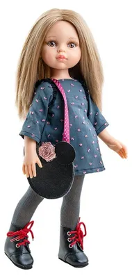 Image de Paola Reina, collection Amigas, Carla, rose/rayures (32 cm)
