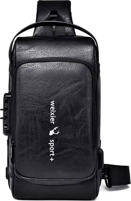 Produktbild von WEIXIER PH-35539 Umhängetasche - Schwarz für Herren KP35539
