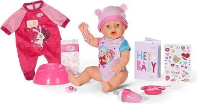 Produktbild von BABY born Emma, Babypuppe, Weiblich, 3 Jahr(e), Junge/Mädchen, 430 mm, Mehrfarbig