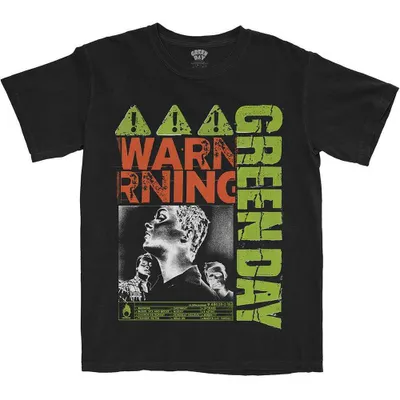 Obrázek produktu pro Green Day Warning Black L Tričko