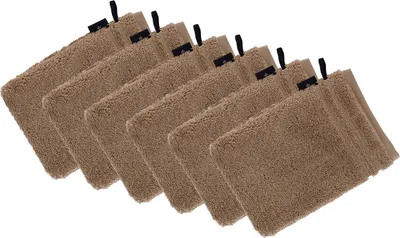 Produktbild von 6er Pack Waschhandschuh Vienna Style Supersoft von der Marke Vossen 22 x 16 cm