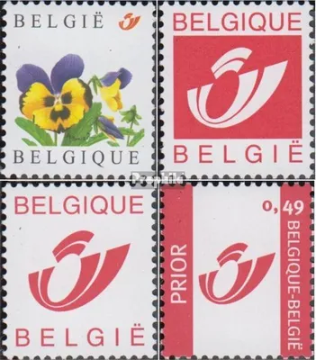 Produktbild von Briefmarken Belgien 2003 Mi 3223-3226 (kompl.Ausg.) postfrisch Blumen und Postemblem