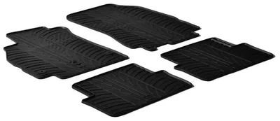 Produktbild von Gledring Fußmatten Set Gummi für RENAULT MEGANE III Grandtour (KZ0/1) Vorne+Hinten