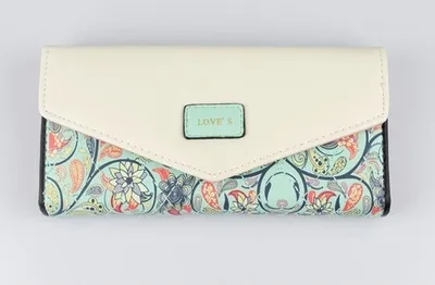 Produktbild von Geldbörse Love - Grün für Damen KP4453