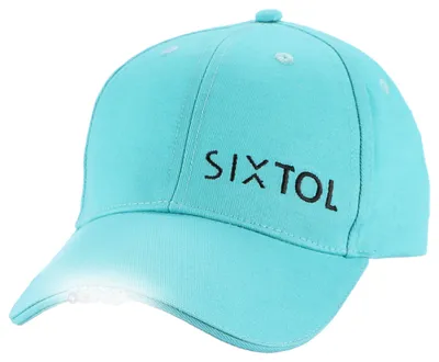 Obrázok produktu pre SIXTOL čiapka s LED svetlom B-CAP 25lm, nabíjateľná, USB, univerzálna veľkosť, tyrkysová