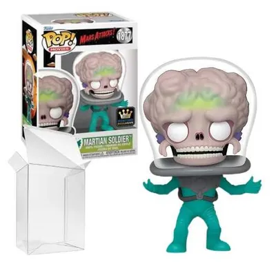 Produktbild von Funko Pop! Mars Attacks - Ekskluzywna Figurki Żołnierza Marsjańskiego z Winylu