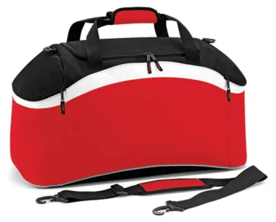 Produktbild von BagBase BG572 | Teamwear Holdall Sporttasche | 64 x 35 x 31 cm - Farbe: Classic Red/Black/White - Größe: 64 x 35 x 31 cm
