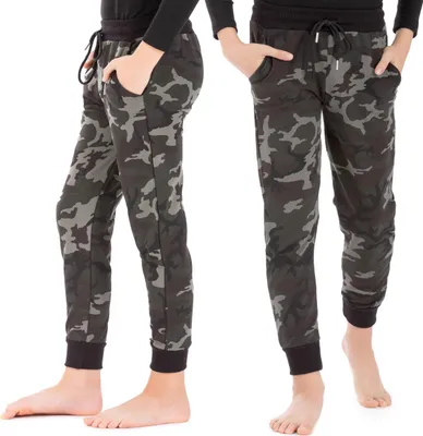 Produktbild von Jungen & Mädchen Freizeithose Trainingshose Sporthose - Camouflage - Bunt