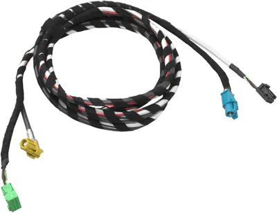 Produktbild von Original Kufatec Kabelsatz USB AUX IN für MIB II Navi 5G0035222E / 5G0035222F