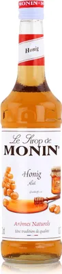 Zdjęcie produktu dla Syrop Monin Miód 700ml - Syrop do koktajli, koktajli mlecznych i kawy (1 opakowanie)