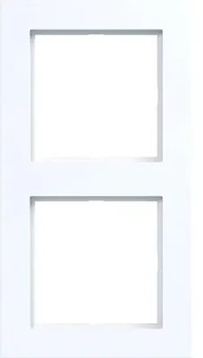 Immagine prodotto di Cornice Hager doppia A.1 WAD6200WG bianco lucido