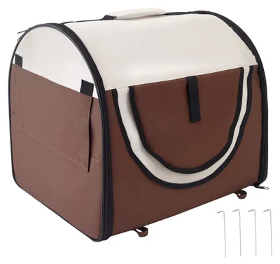 Produktbild von PawHut Hundebox faltbare Hundetransportbox Haustierrucksack 46 x 36 x 41 cm