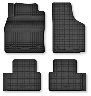 Immagine prodotto di Tappetini gomma vasca per Fiat Qubo 2008-2020 Set 4 pezzi