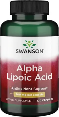 Produktbild von Alpha-Liponsäure 300 mg 120 Kapseln Swanson Health Products
