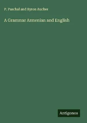 Produktbild von A Grammar Armenian and English
