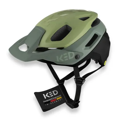 Produktbild von KED Pector ME-1 Mountainbike Helm: Mips Schutz, Boa Fit System, Fidlock Magnetverschluss, 14 Belüftungsöffnungen Farbe: olive matt Größe: 58-61 (L)