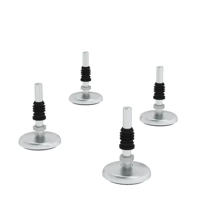 Produktbild von MUNK Fußplatten für Arbeitspodest 4 Stück