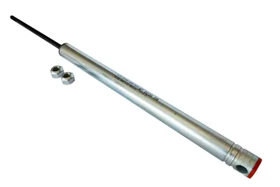 Produktbild von KNOTT Auflaufstoßdämpfer KFG35, zGG 3000-3500 kg, Bolzen 14 mm, Gewinde M10, Länge 440-585 mm, Ersatzteil für Auflaufeinrichtung am Anhänger