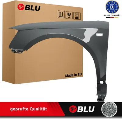 Immagine prodotto di BLU Parafango compatibile con Audi A3 8P II-generation LZ7S Sinistra Grau DaytonaGrau | 2003-2008 | Anteriore | Verniciato | Pronto per il montaggio | Zincato