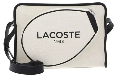 Obrázek produktu pro LACOSTE taška přes rameno Airline Bag Natural Noir béžová