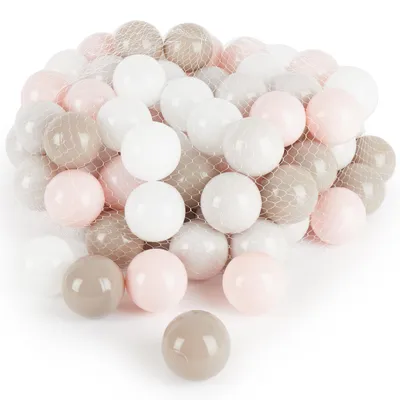 Produktbild von Bieco Bälle für Bällebad Baumwolle | 100 Stück | Bunte Bälle | Bällebad Kinder | Bällebad Baby | Bällebad | Bällebad Bälle | Baby Ball | Ball Kinder | Spiele für draussen