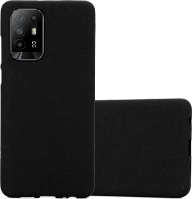 Produktbild von Cadorabo Schutzhülle für Oppo A94 5G Hülle in Schwarz Handyhülle TPU Etui Cover Case