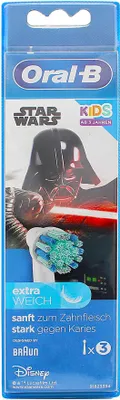 Produktbild von Oral-B Aufsteckbürsten StarWars 3er