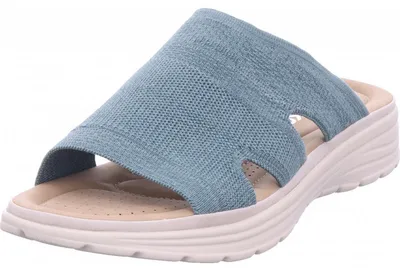 Produktbild von Rieker fsk damen sandalen Pantolette grün in Gr. 40