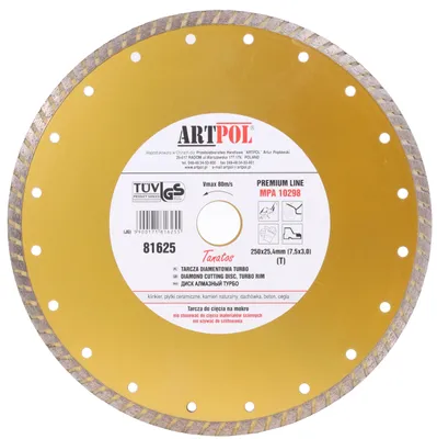 Obrázek produktu pro Artpol Diamantová řezací kotouč 300 mm na cihly