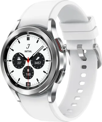 Produktbild von Samsung Galaxy Watch4 Classic , 3,05 cm (1.2"), OLED, Touchscreen, 16 GB, GPS, 46,5 g