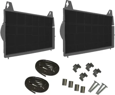 Produktbild von 2x Trade-Shop Aktivkohlefilter für Bosch DHU630FFF/01 DHU630UFF/01 DHU632FFF/01 DHU632UFF DHU650UFF DHU652UFF DHU656UFF DHZ1100(00) Dunstabzugshaube