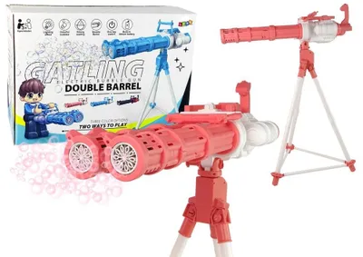 Immagine prodotto di Pistola per bolle di sapone rosa
