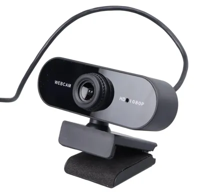 Zdjęcie produktu dla Kamera komputerowa z mikrofonem – kamera internetowa 1080p z wyraźnym obrazem i funkcją interakcji głosowej do nagrywania wideo i wideokonferencji