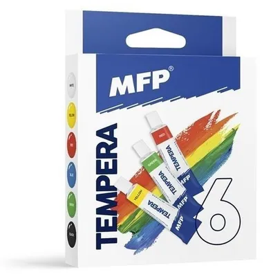 Produktbild von Farby tempera 6 sztuk 12 ml