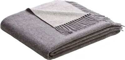 Immagine prodotto di Biederlack Plaid grigio cashmere 130 x 170 cm