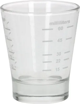 Produktbild von Espresso Shotglass Messglas 15/60 ml - Barista Zubehör