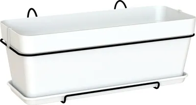 Obrázok produktu pre Artevasi Capri Plant Box Balcony Kit, Biela, 14 L, 285 mm, 502 mm, 207 mm, 6 kusov