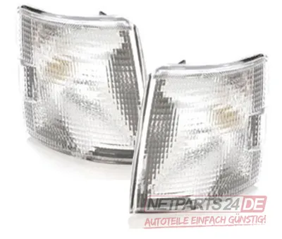 Produktbild von Johns, Blinker Blinkleuchte passend für VW Bus Transporter T4 weiße Paar Set vorne L R. 7D0953049A 701953041F 701953049B 701953049H 7D0953050A 7019530