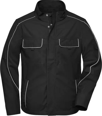 Produktbild von Workwear Softshell Light Jacket - SOLID - black, Gr. M