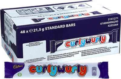 Produktbild von Cadbury Curly Wurly 48x21,5g