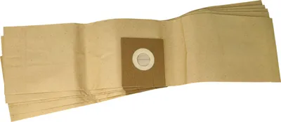 Produktbild von vhbw 5x Staubbeutel Ersatz für Ecolab 10009747 für Staubsauger - 25cm x 15,5cm braun