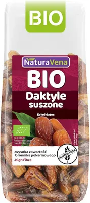 DAKTYLE SUSZONE BEZGLUTENOWE BIO 150 g - NATURAVENA