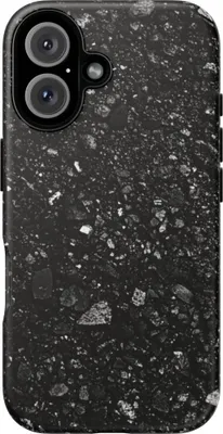 Produktbild von Schwarze Asphaltstruktur – Handyhülle Kompatibel mit iPhone 16