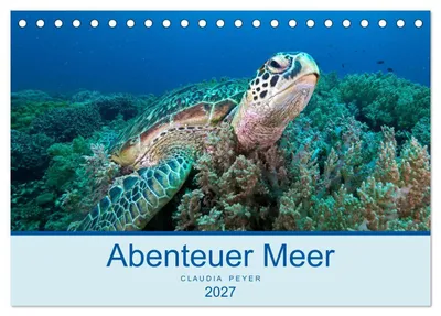 Produktbild von Abenteuer Unterwasser (Tischkalender 2027 DIN A5 quer), CALVENDO Monatskalender